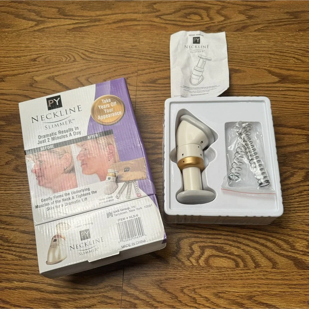 PY Neckline Slimmer Double Chin & Neck Line Reducer Exercise Spring Instructions